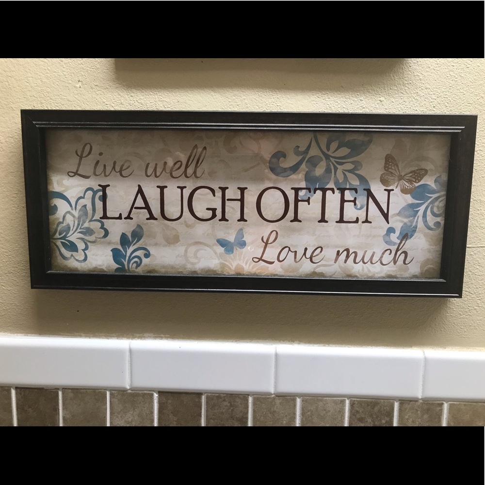 Inspirational wall decor